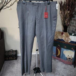 NWT Linea Uomo sz 42 x 32 wool modern fit mens pants